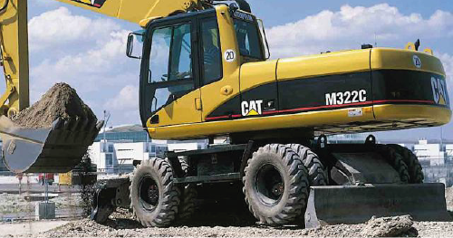 Pelle caterpillar M322C