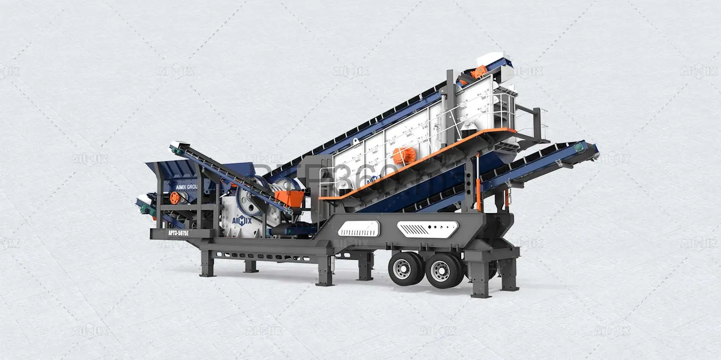 Concasseur à mâchoires mobile AIMIX